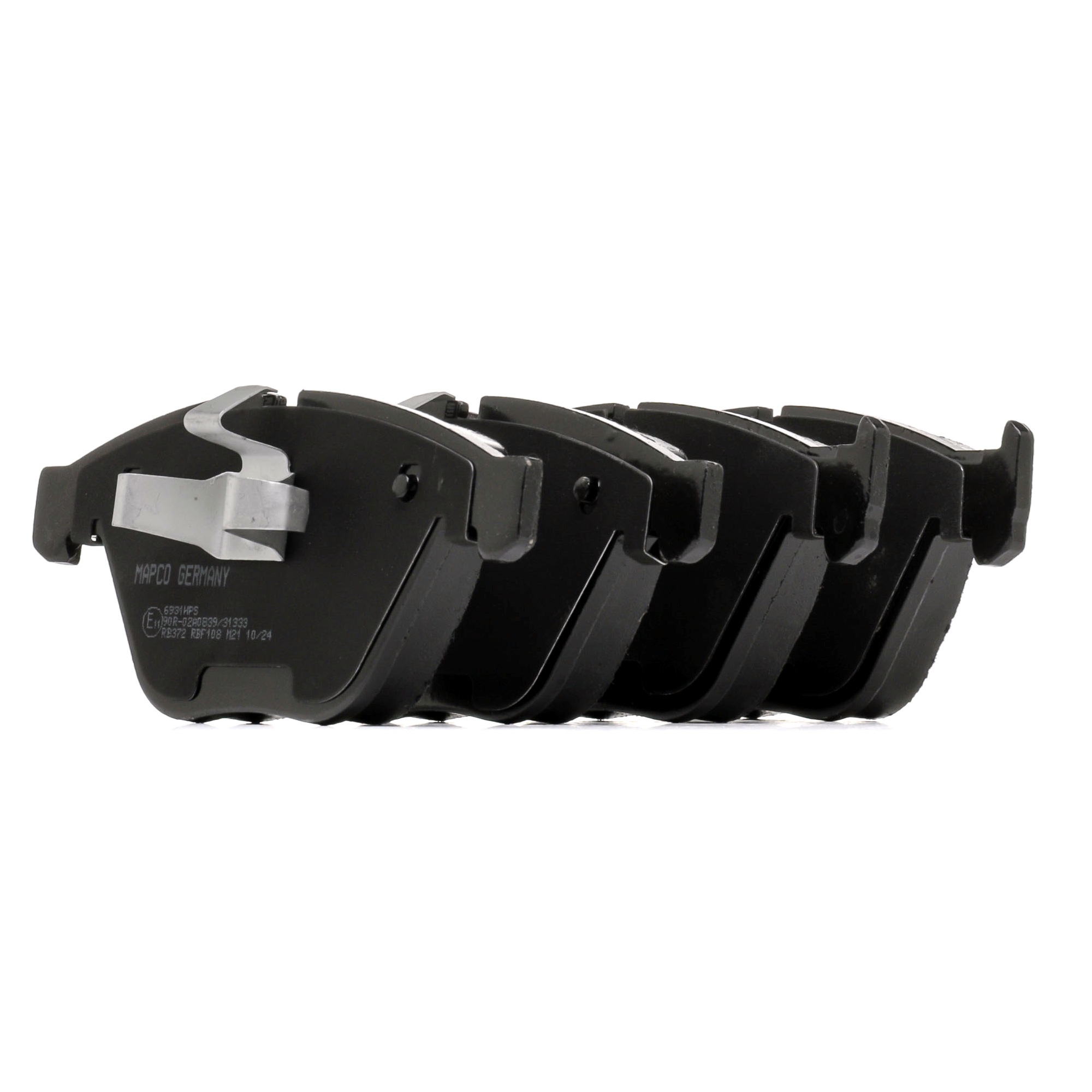 MAPCO 6931HPS Remblokken Breedte 2 [mm]: 155,1mm, Hoogte: 68,3mm, Dikte: 20,3mm