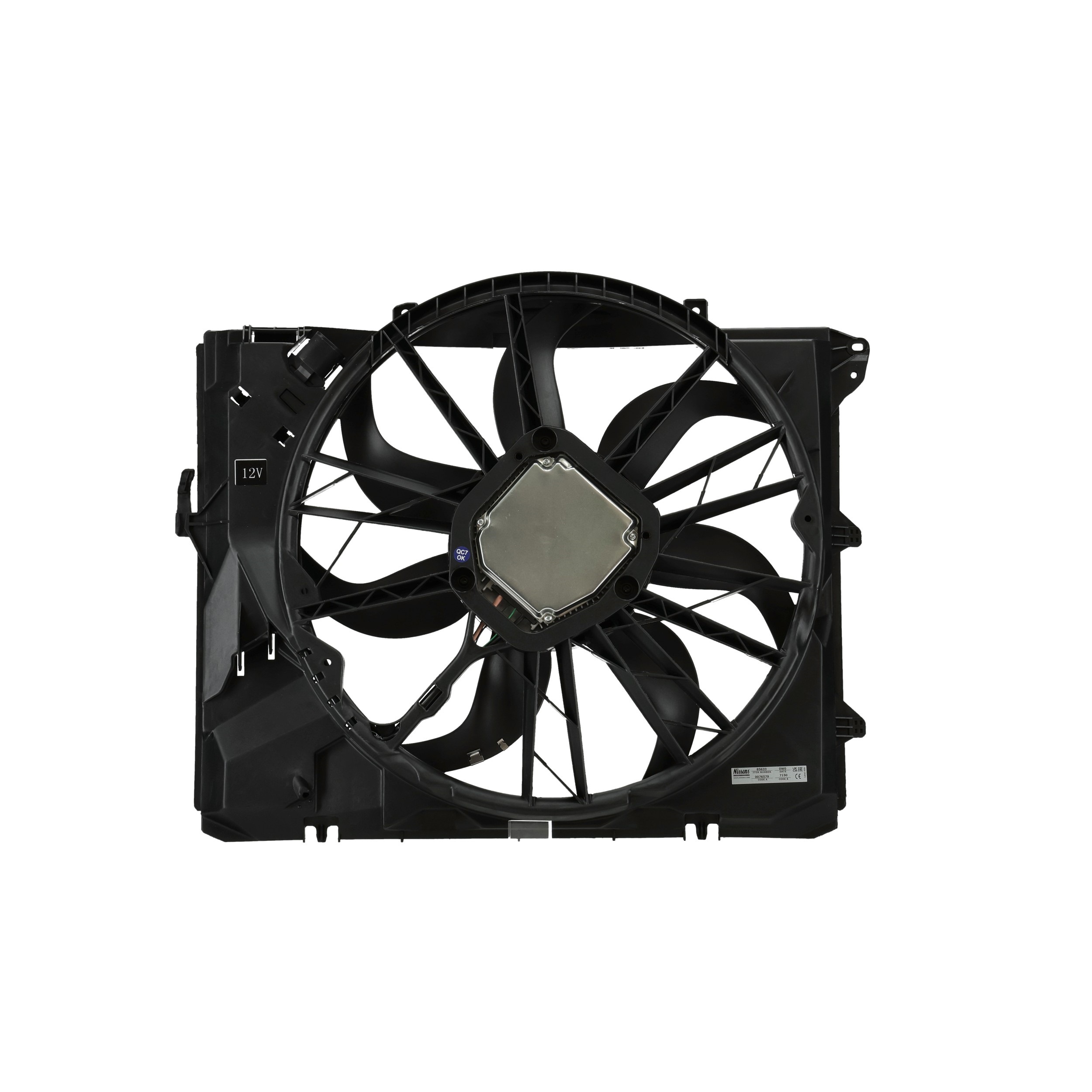 Ventilateur de radiateur 7 562 080 NISSENS 85633 BMW, VOLVO