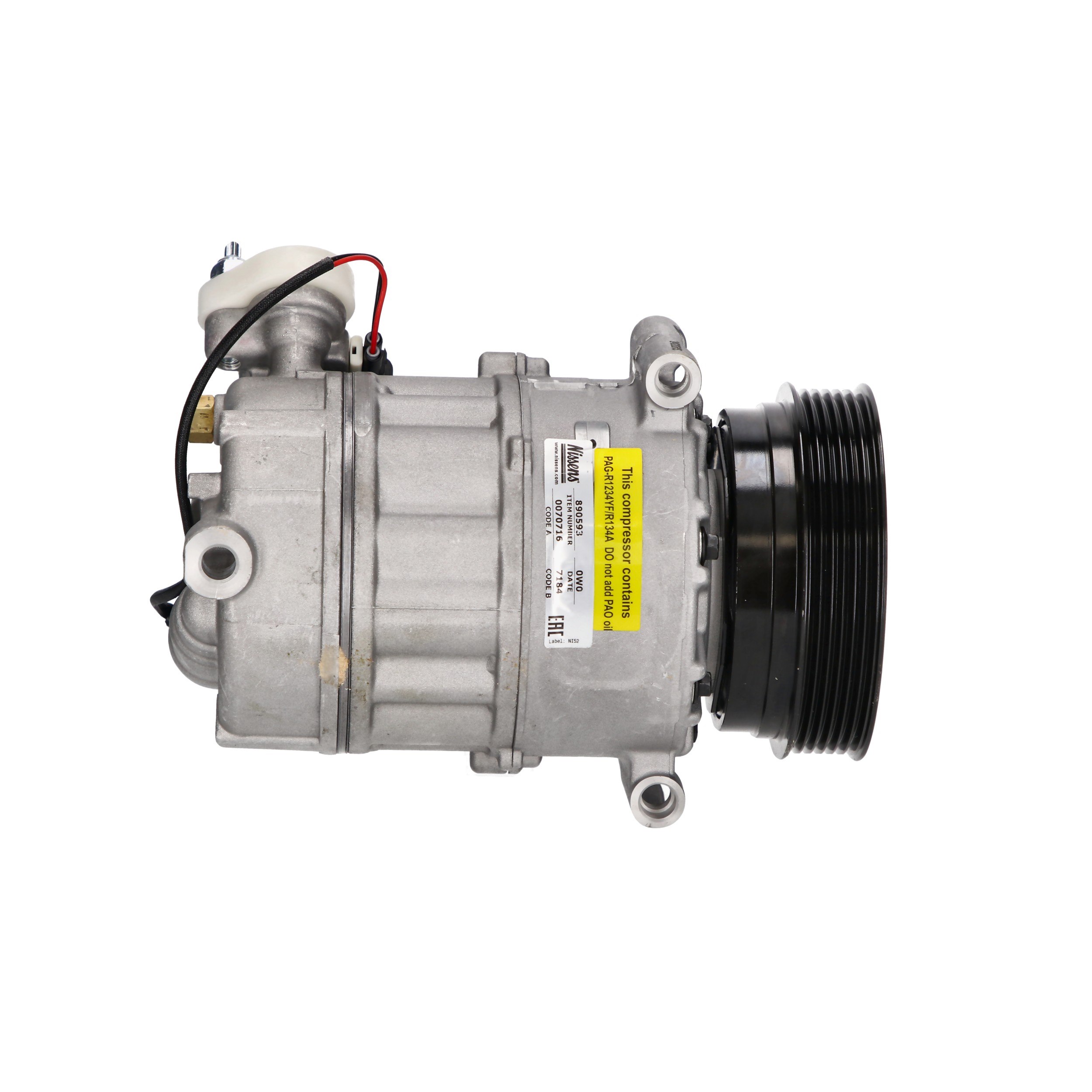Compresseur de clim 36002152 NISSENS 890593 FORD, VOLVO
