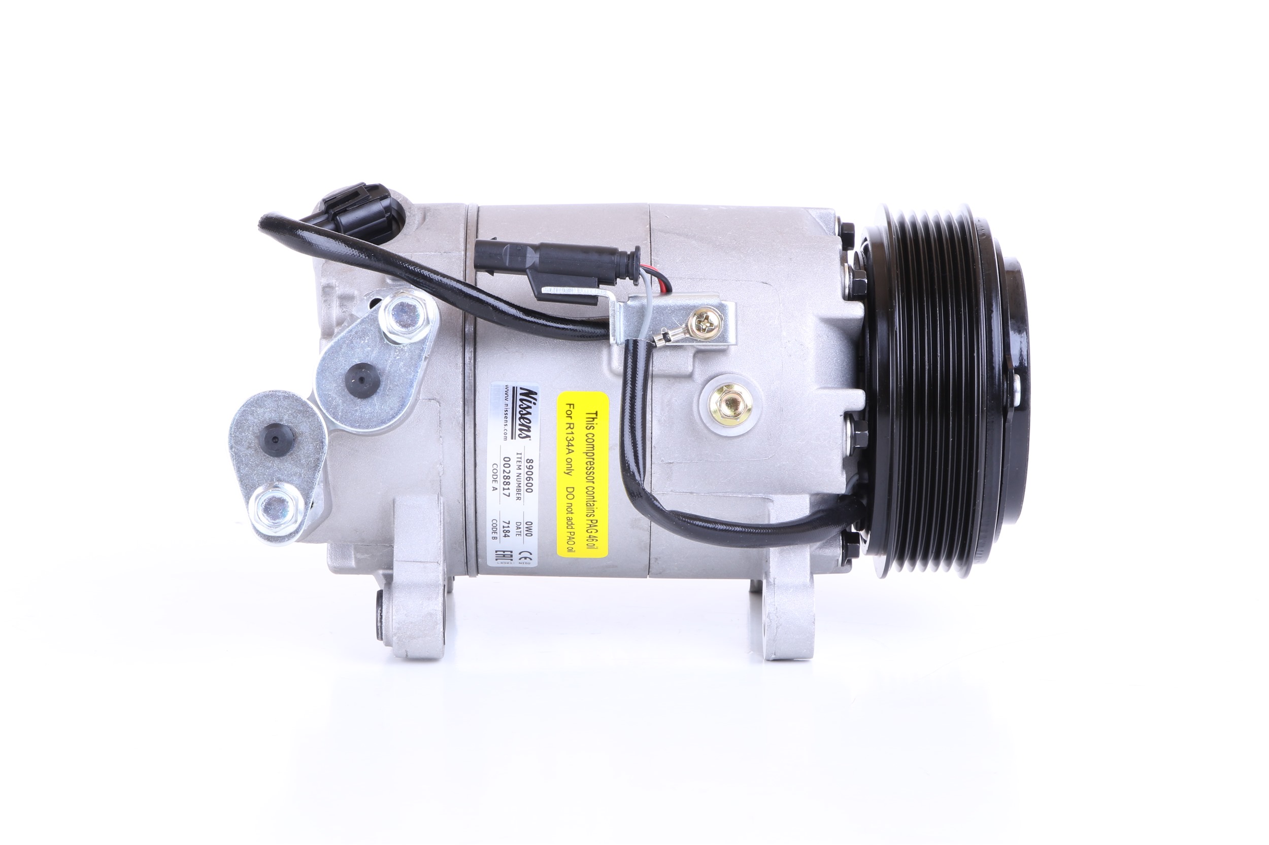 72529765 NISSENS 890600 BMW G20 aircopomp