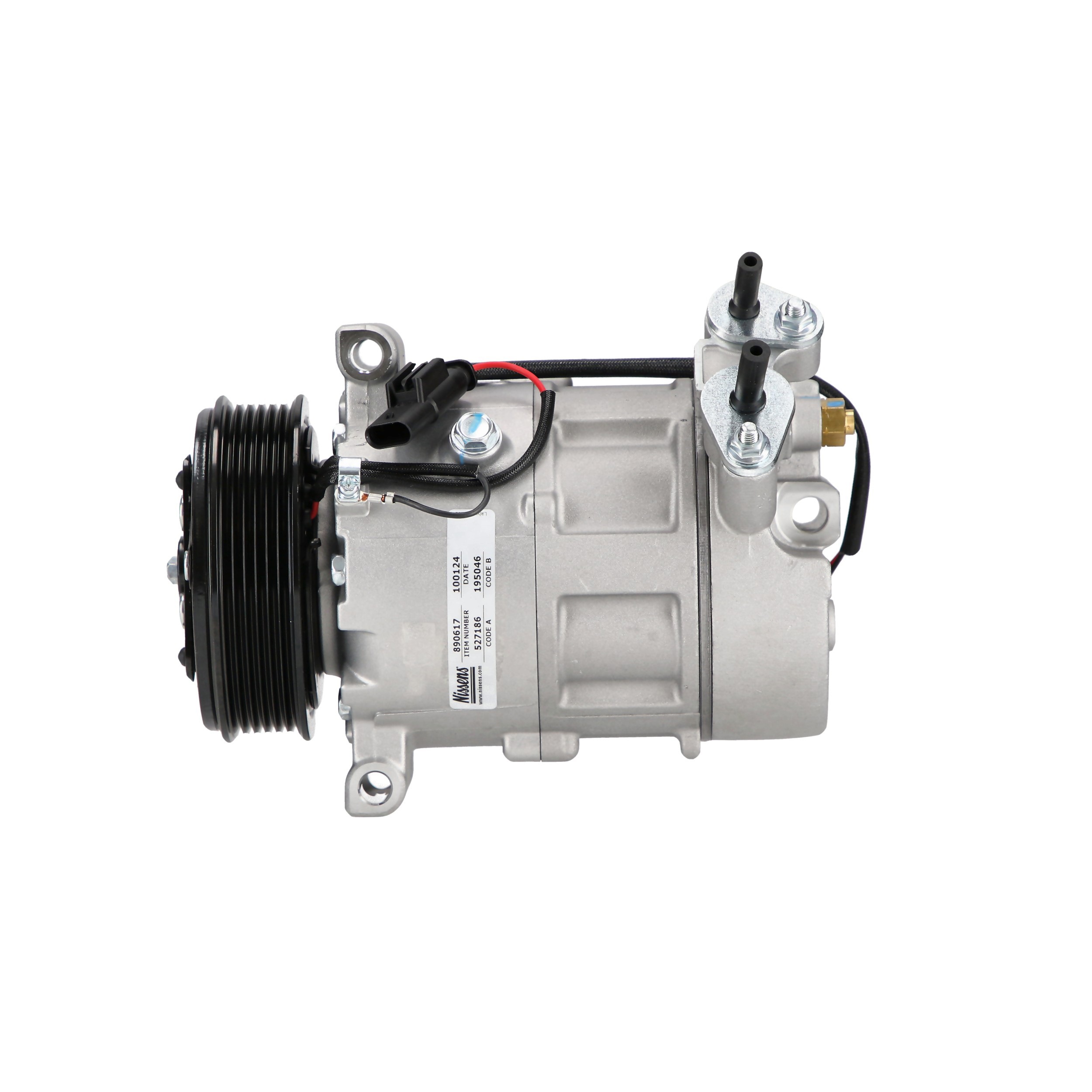Klimakompressor 890617 NISSENS LR035761 MERCEDES-BENZ, FORD, LAND ROVER, JAGUAR, ROVER