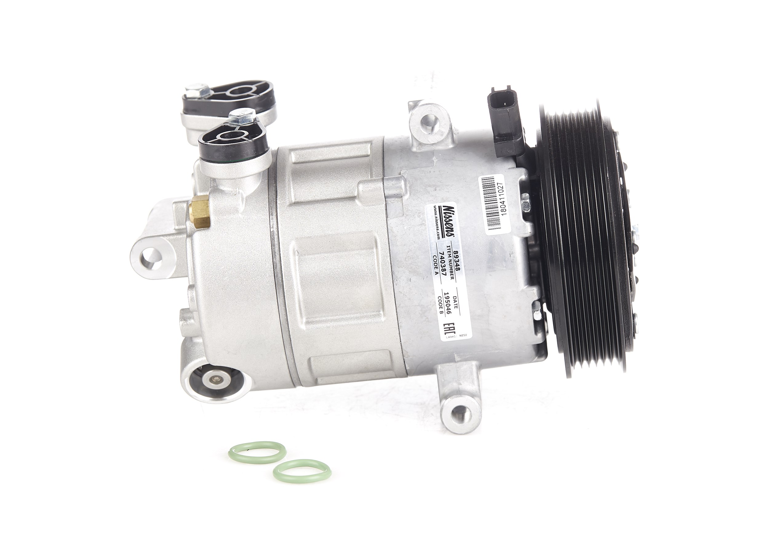 Compresseur de clim 1 371 569 NISSENS 89348 PEUGEOT, FORD, CITROЁN, FIAT, VOLVO