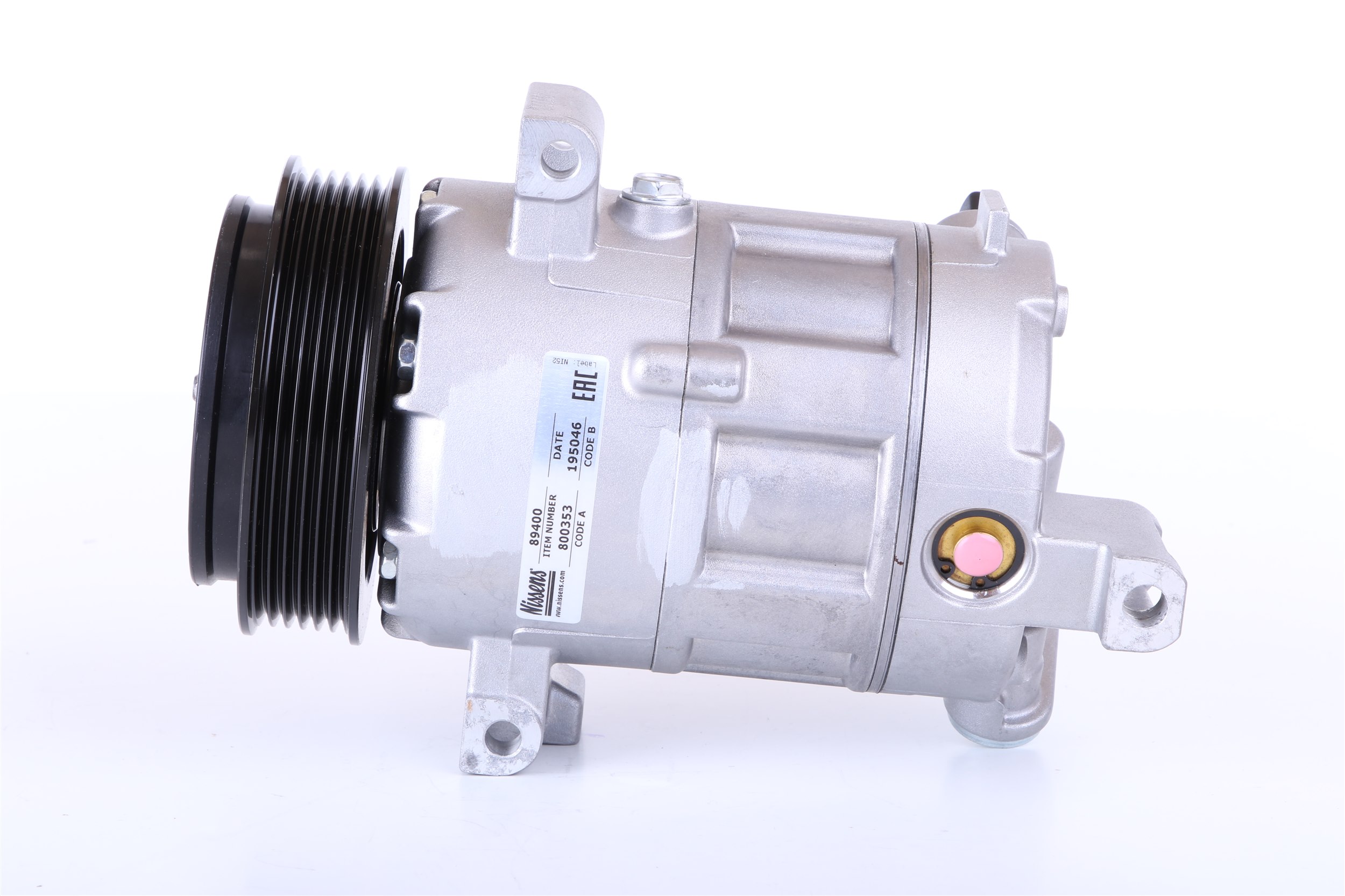 Compresseur de clim 55 701 201 NISSENS 89400 FIAT, VOLVO, SUZUKI, ALFA ROMEO, LANCIA
