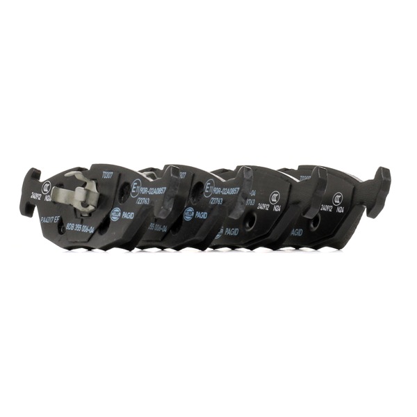 Bremsbeläge 3421 1156 744 HELLA 8DB355006-041 BMW, ALPINA