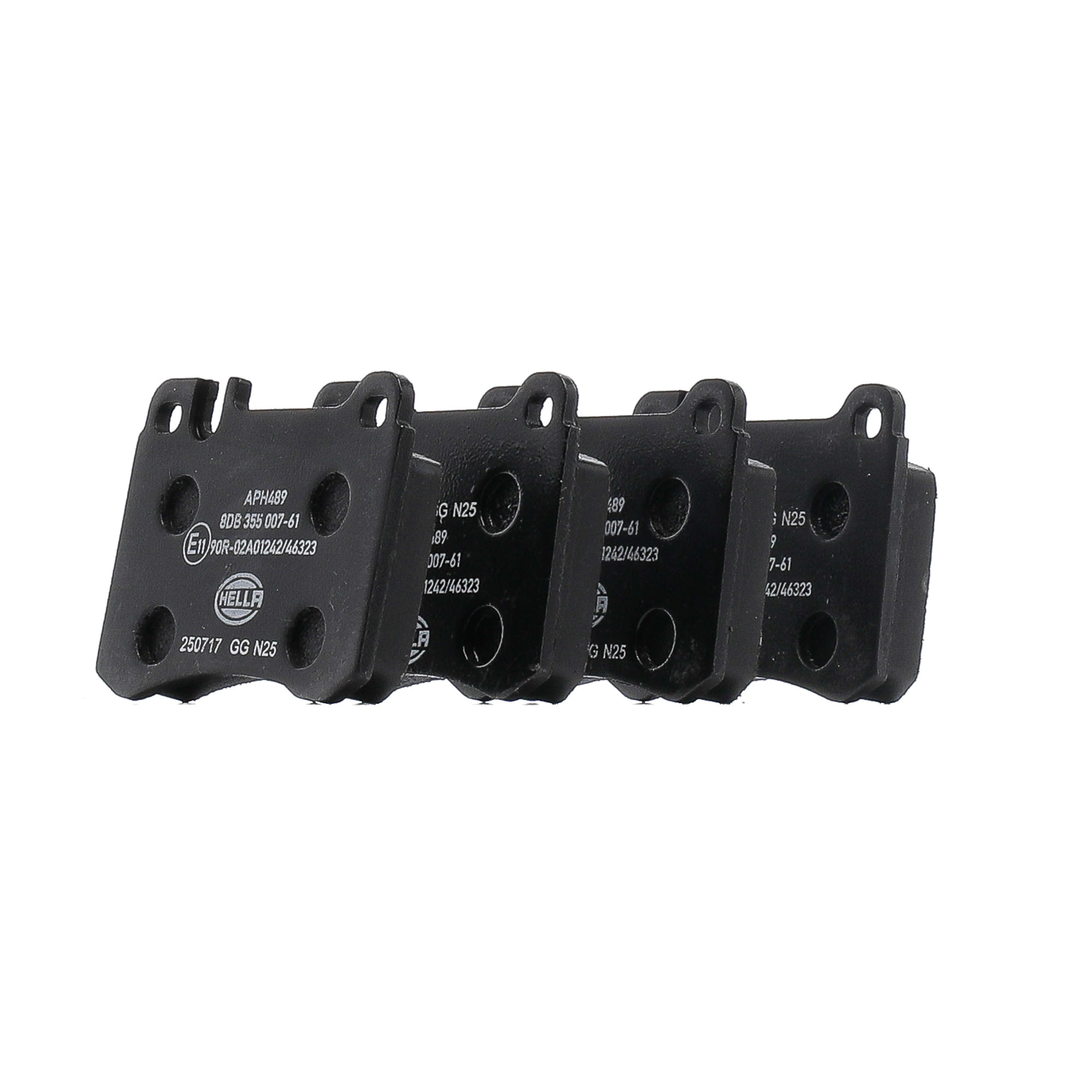 HELLA 8DB 355 007-611 Bremsbeläge