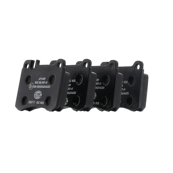 HELLA 8DB 355 007-611 Plaquettes de frein