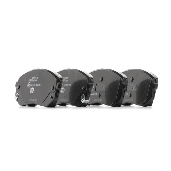 HELLA 8DB 355 015-841 Комплект спирачно феродо, дискови спирачки