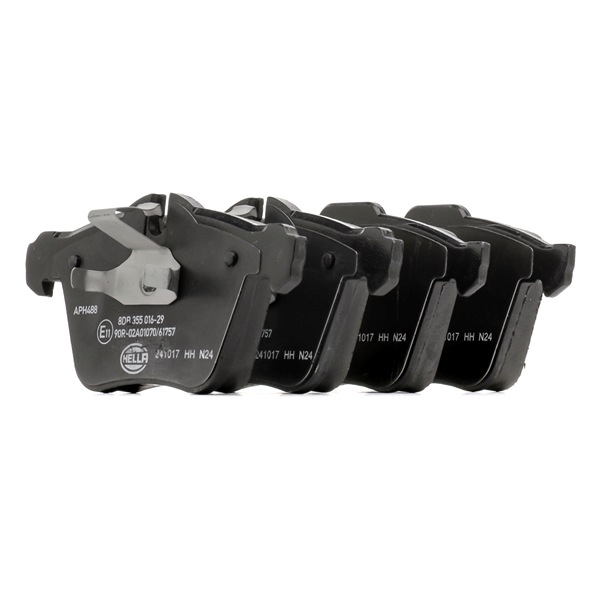 Bremsbeläge 8DB 355 016-291 HELLA C2D60654 JAGUAR
