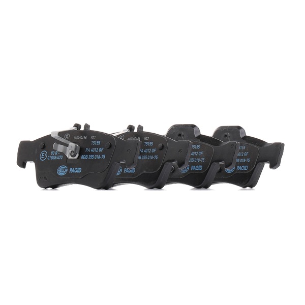 Bremsbeläge 8DB 355 018-751 HELLA 0044204420 MERCEDES-BENZ, SMART