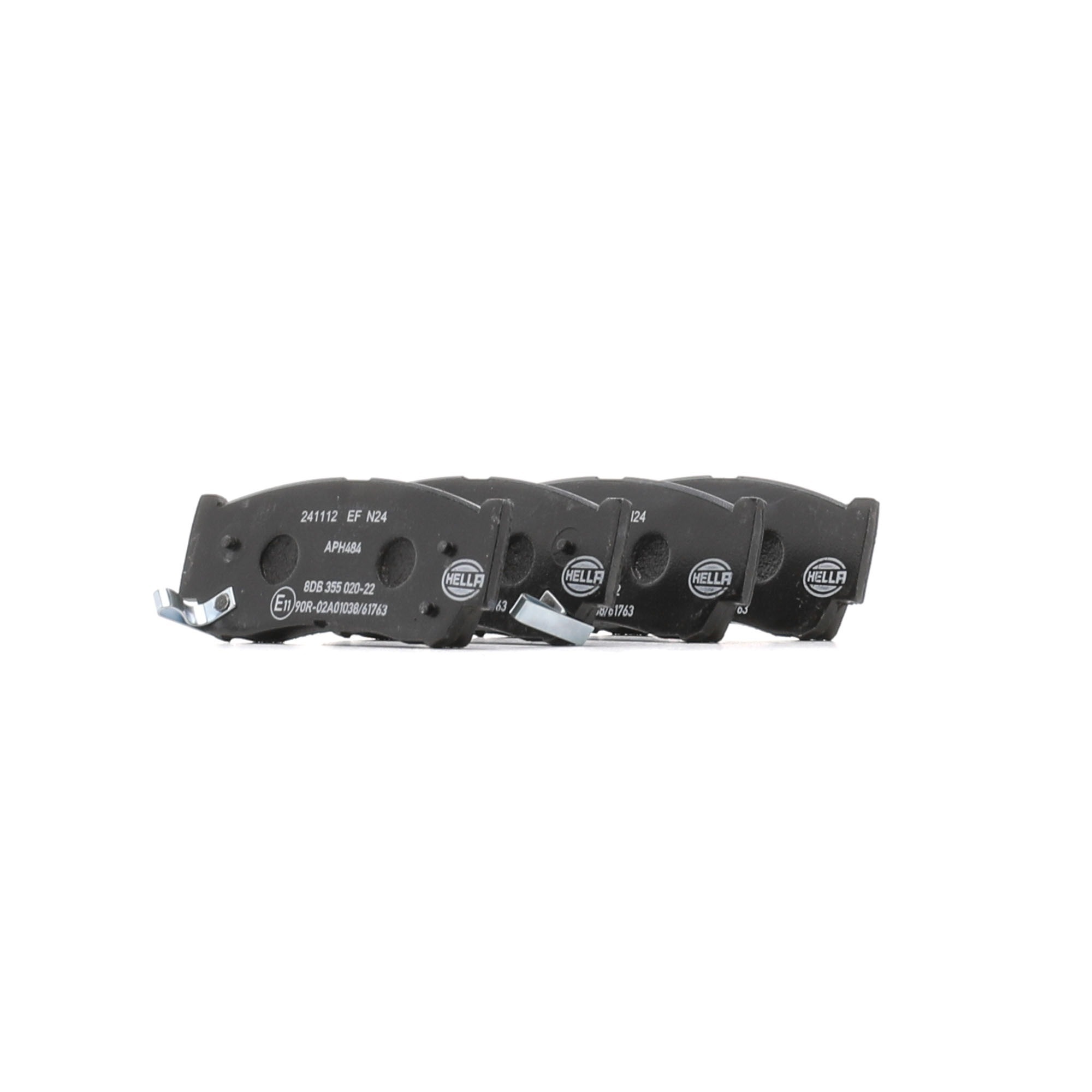 Комплект спирачно феродо, дискови спирачки 484 130 91 A1 HELLA 8DB355020-221 HYUNDAI, CITROЁN, KIA, SSANGYONG