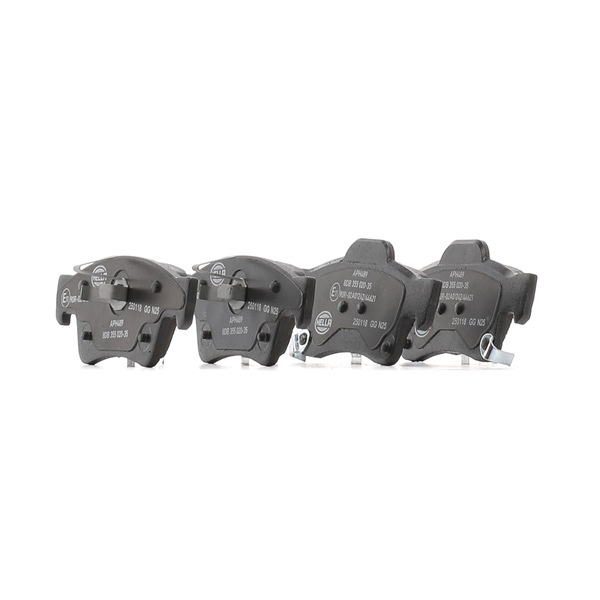 25196 HELLA K68052386AA Plaquettes de frein