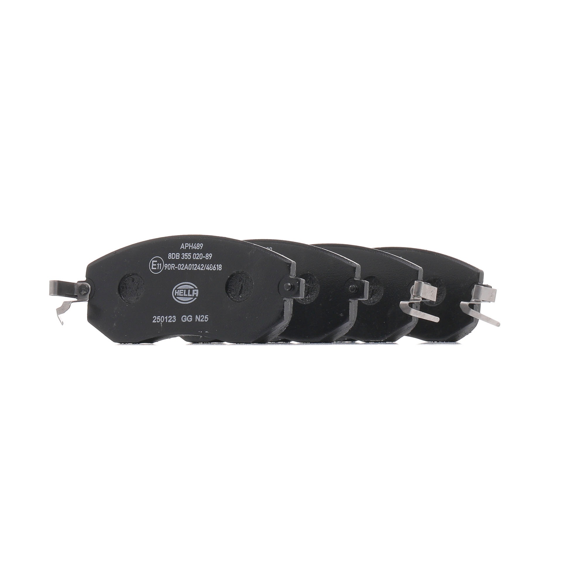 Bremsbeläge 8DB 355 020-891 HELLA 26296FJ020 TOYOTA, SUBARU