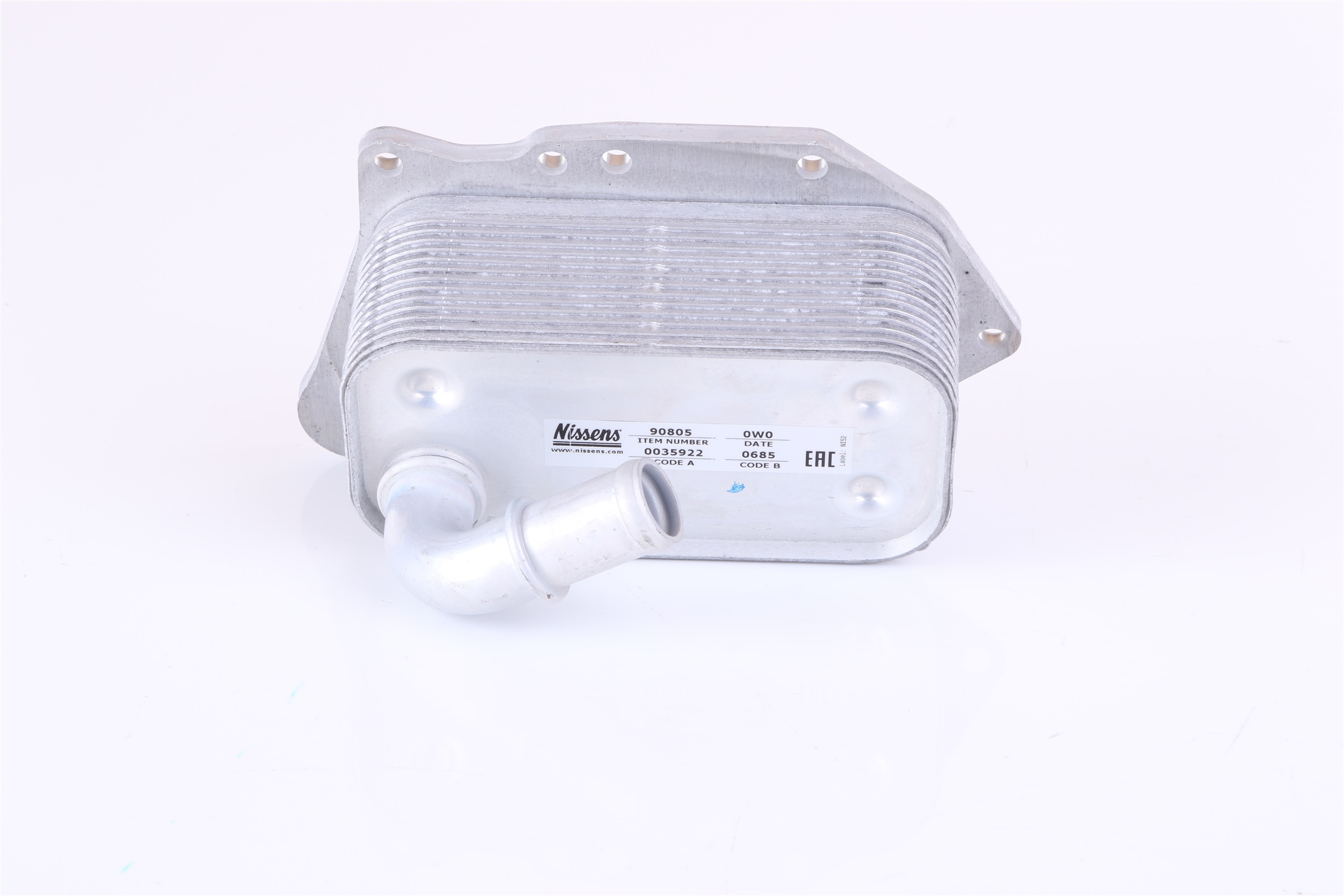 NISSENS 90805 Radiateur d'huile Astra J P10 1.7 CDTi 110 CV Diesel 2009