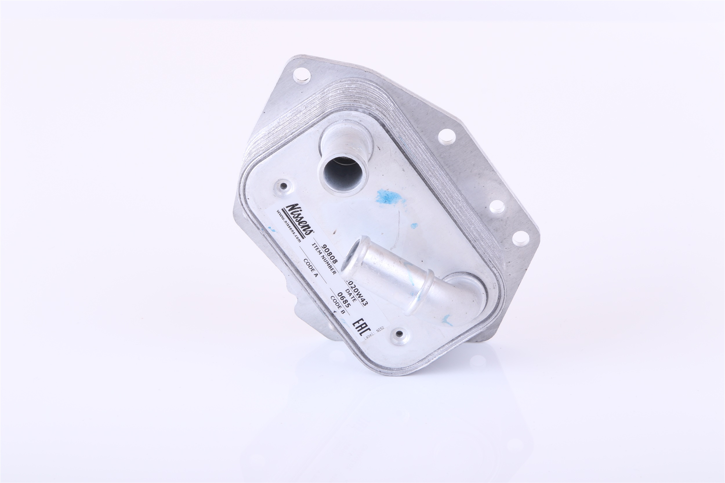 NISSENS 90808 Oliekoeler