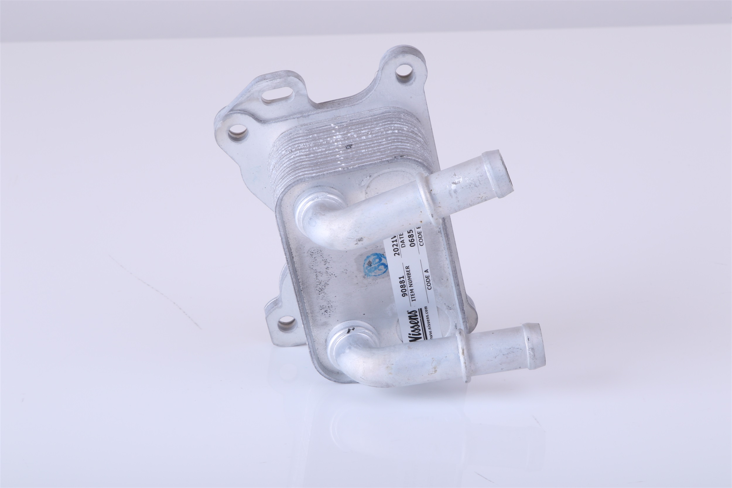 Ölkühler A281-070-0079 NISSENS 90881 MERCEDES-BENZ, RENAULT, NISSAN, DACIA, SMART