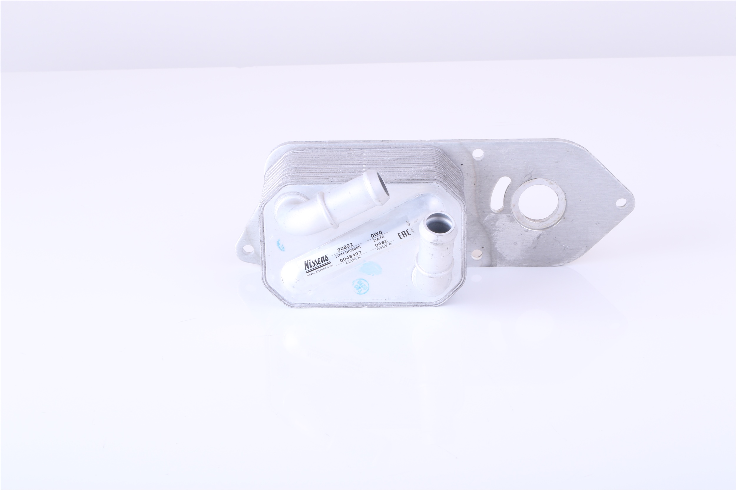 Radiador de óleo, óleo do motor 2011393 NISSENS 90892 FORD