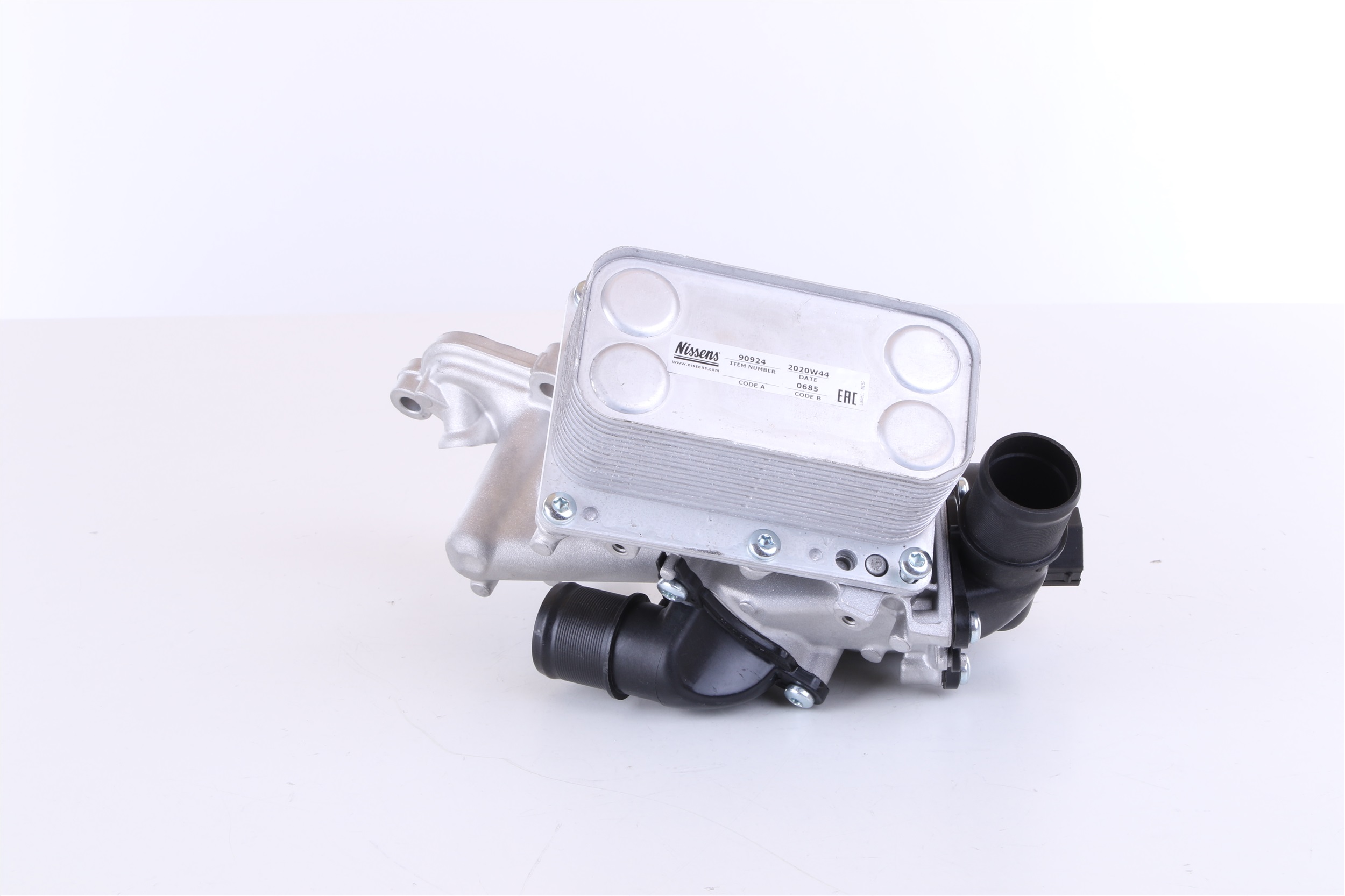 Oliekoeler 44 31 213 NISSENS 90924 OPEL, RENAULT, NISSAN, SSANGYONG, VAUXHALL