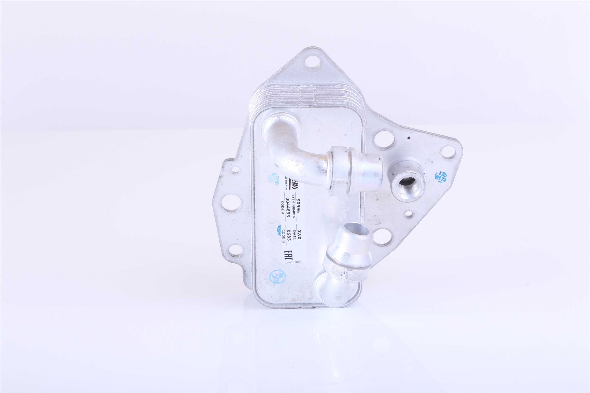 Oliekoeler 65550981 NISSENS 90996 OPEL, FIAT, ALFA ROMEO, LANCIA