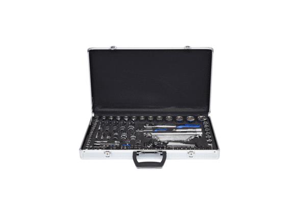 Socket set Square Drive Tang Size: 12.5 (1/2"), 6.3 (1/4")mm (inch)