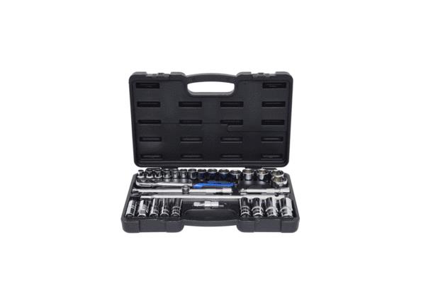 Socket set Square Drive Tang Size: 12.5 (1/2")mm (inch)