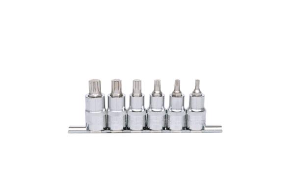 Steeksleutelset Afmetingen aandrijfvierkant: 12,5 (1/2")mm (inch)