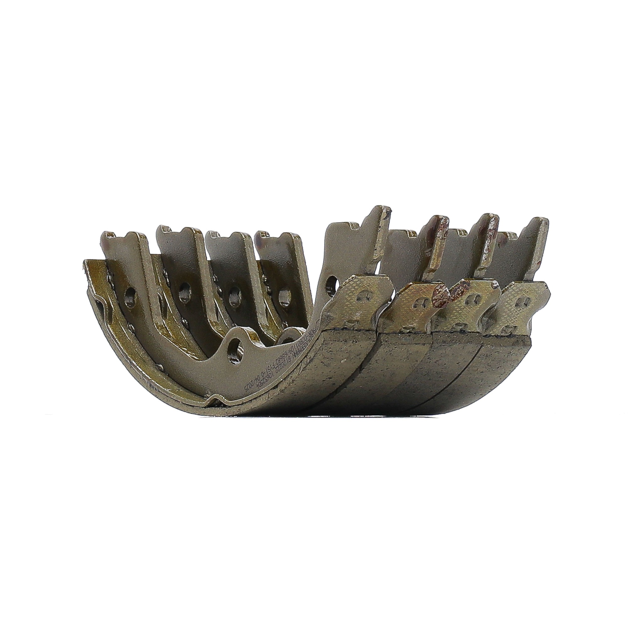DENCKERMANN B120222 Ganasce Freno Assale posteriore, Ø: 190mm