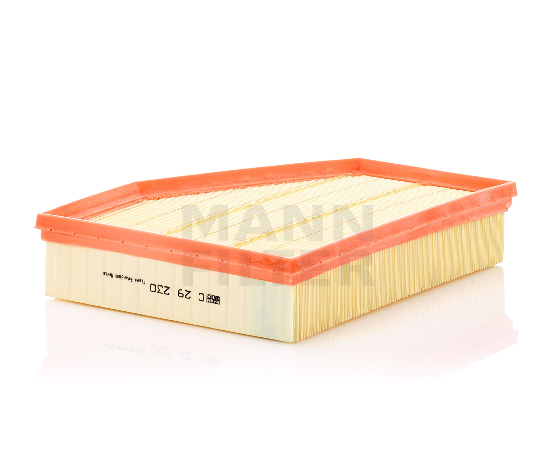 MANN-FILTER C 29 230 Filtru aer Lungime: 282mm, Latime: 227mm, Latime 1: 143mm, Înaltime: 58mm, Lungime: 112mm