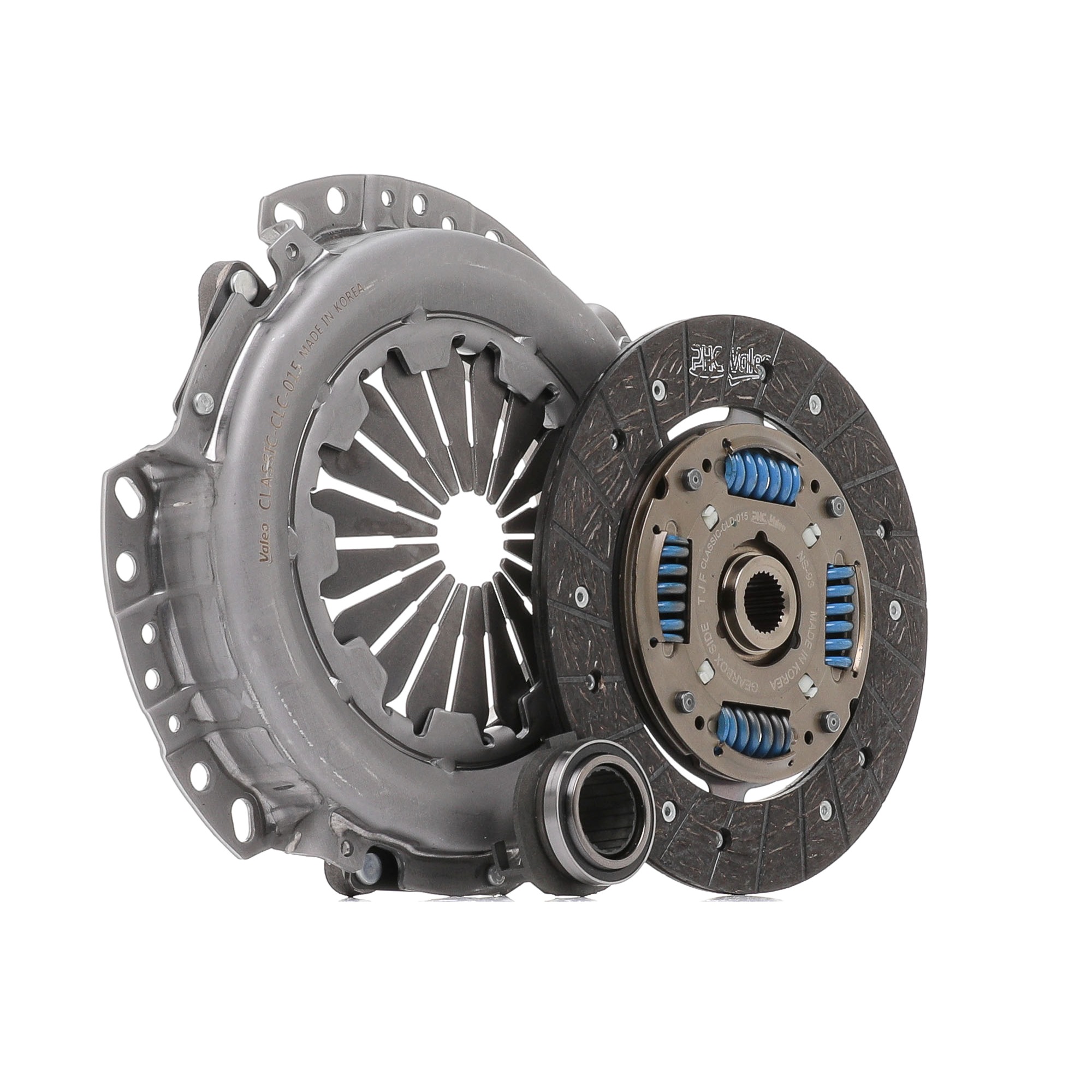 VALEO CLASSIC KIT3P 786015 Kit d'embrayage complet Dacia Logan MCV 1.6 Bifuel 84 CV Essence/gaz de pétrole liquéfié (GPL) 2014