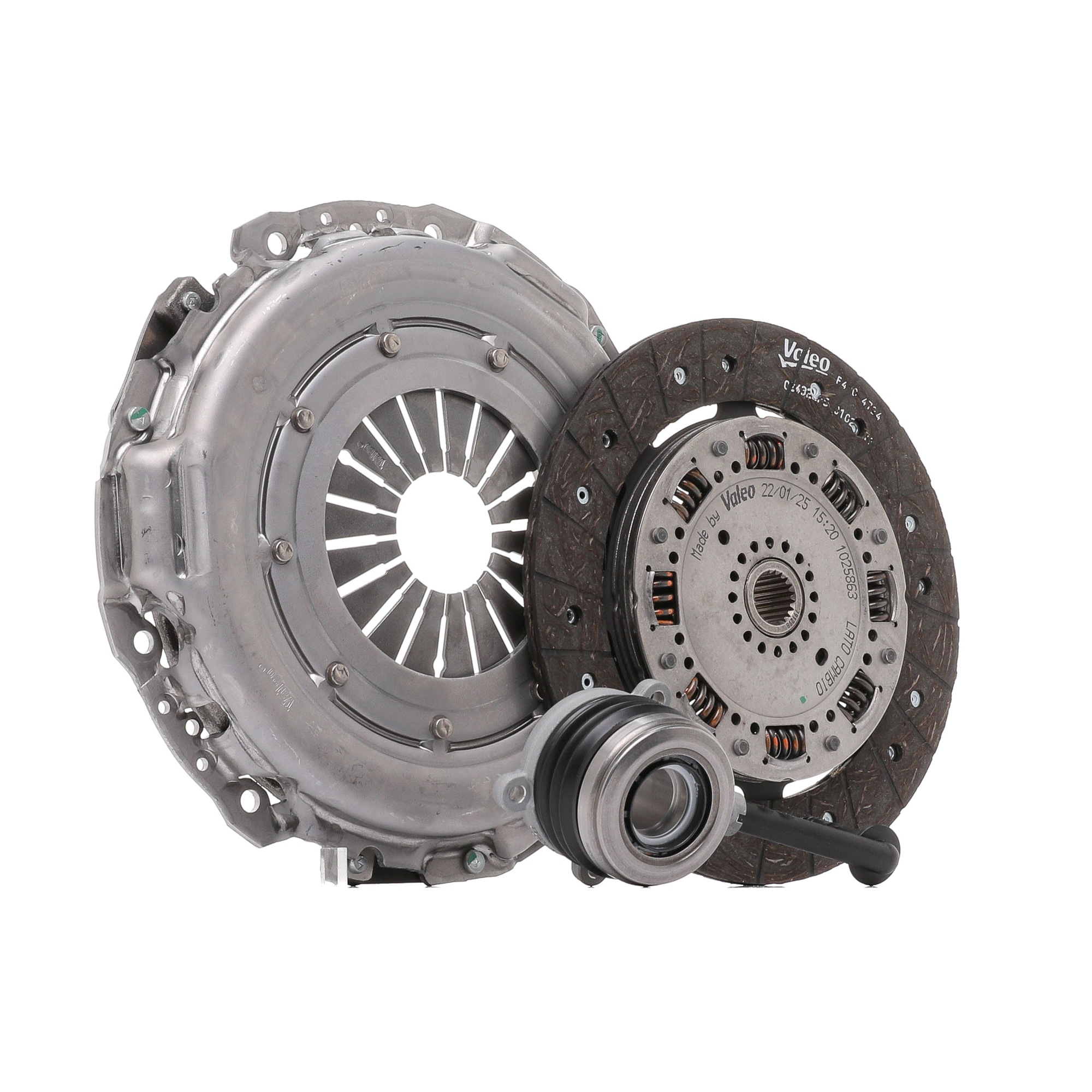 VALEO 834005 Kupplung komplett FIAT STILO 1.9 JTD 115 PS Diesel