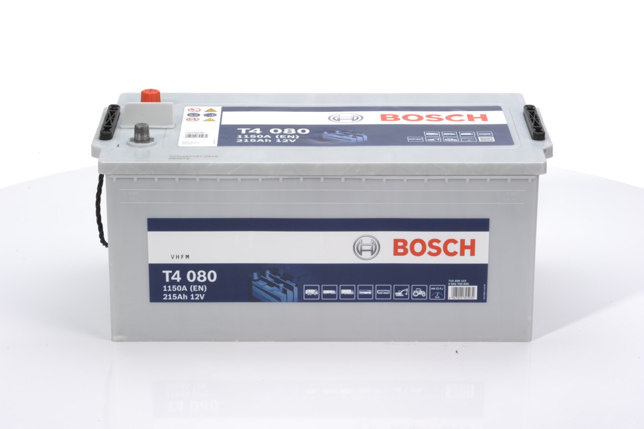 Car battery BOSCH 12V 215AH 1150A rating