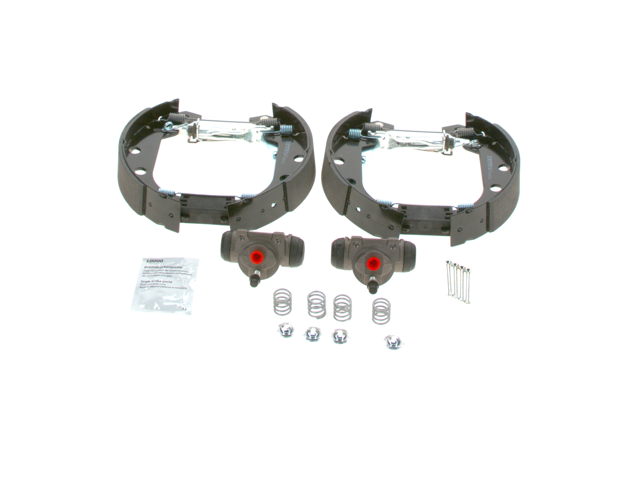 Bremsensatz, Trommelbremse 0 204 114 035 BOSCH 42418H PEUGEOT, CITROЁN, DS