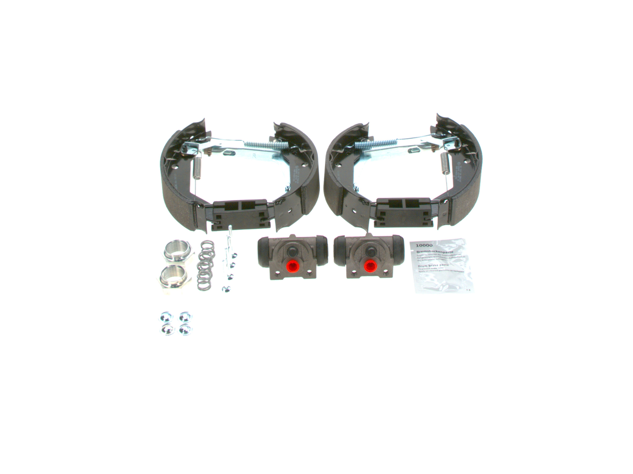 Bremsensatz, Trommelbremse 0 204 114 534 BOSCH 42419E VW, PEUGEOT, CITROЁN