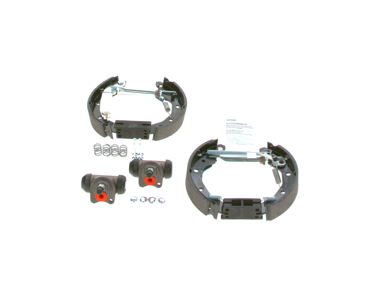 KS629 BOSCH 0204114629 Bremsesett, trommebremse CHEVROLET pris