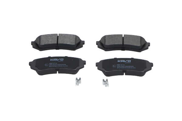 Bremsbeläge KBP-9118 KAVO PARTS 04466YZZC4 TOYOTA, HONDA, LEXUS, WIESMANN