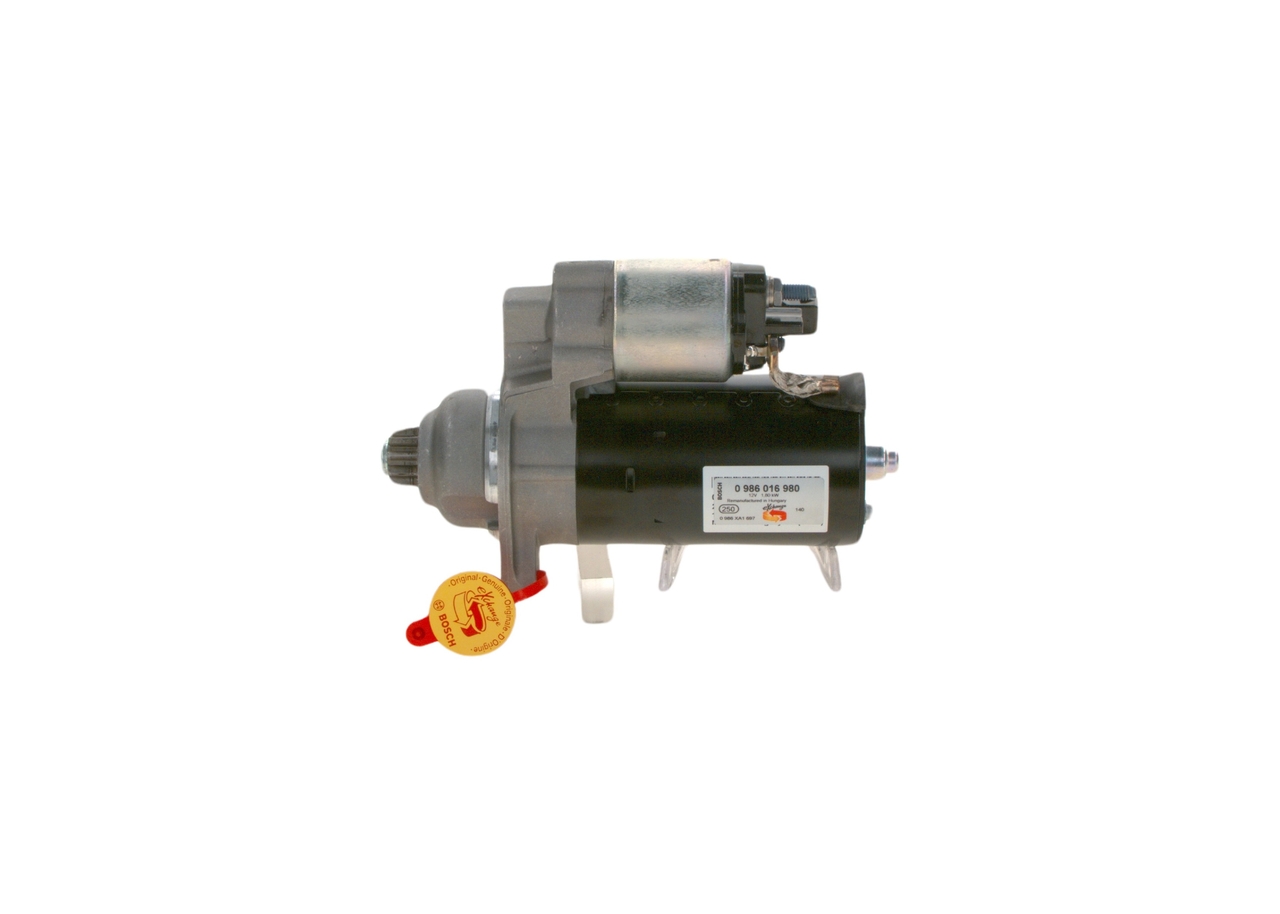 0986016980 Startmotor BOSCH 02A 911 024B VOLKSWAGEN, AUDI, SEAT, SKODA