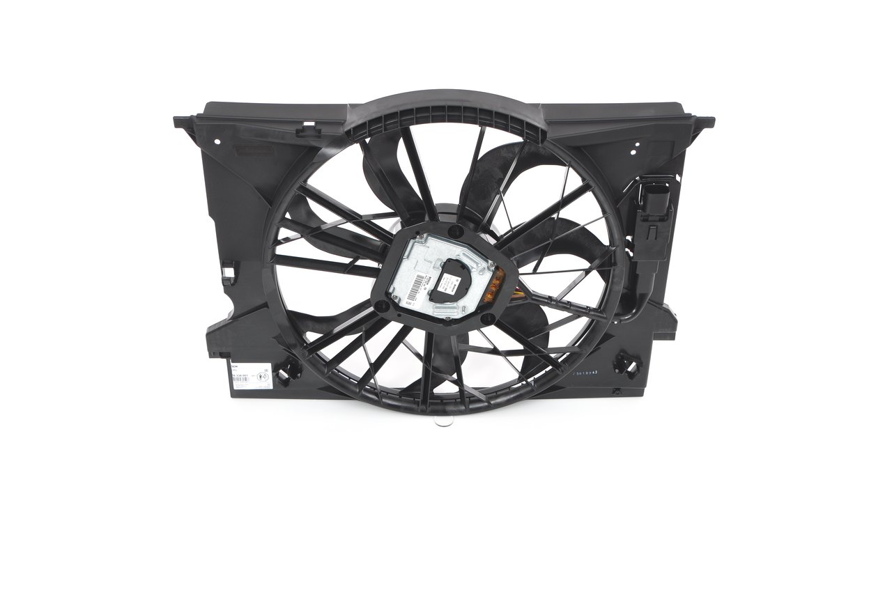 Elektromotor, Kühlerlüfter 0 986 338 001 BOSCH 2115001693 MERCEDES-BENZ, JAGUAR