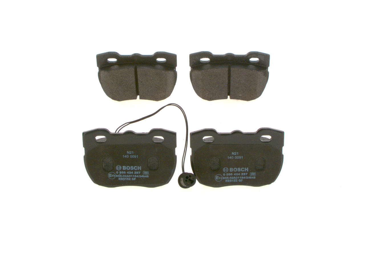 BP141 originale Bremseklods BOSCH RANGE ROVER