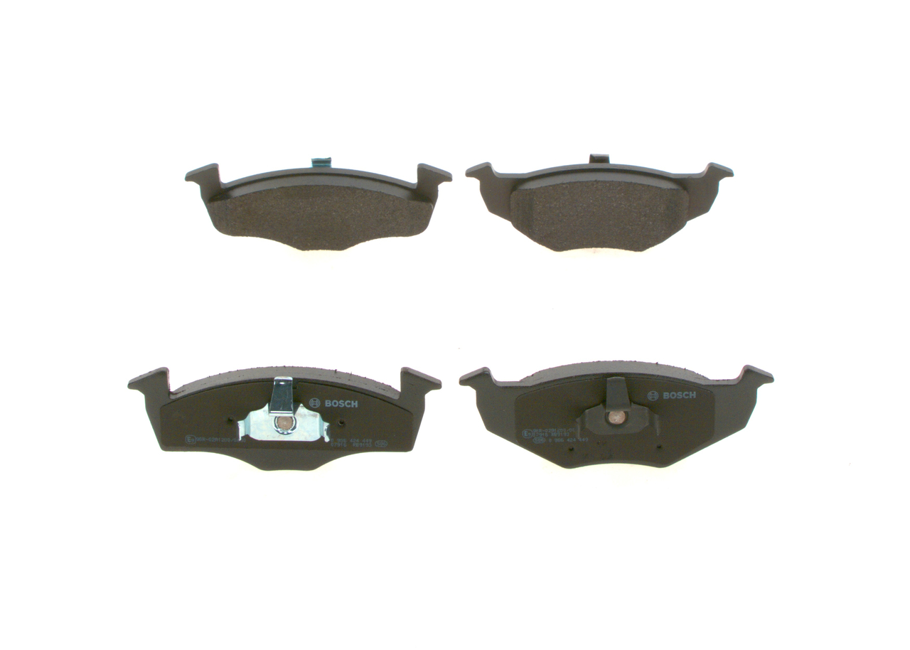Bremsbeläge 1 H0 698 151 B BOSCH 0986424449 VW, AUDI, FORD, SKODA, SEAT