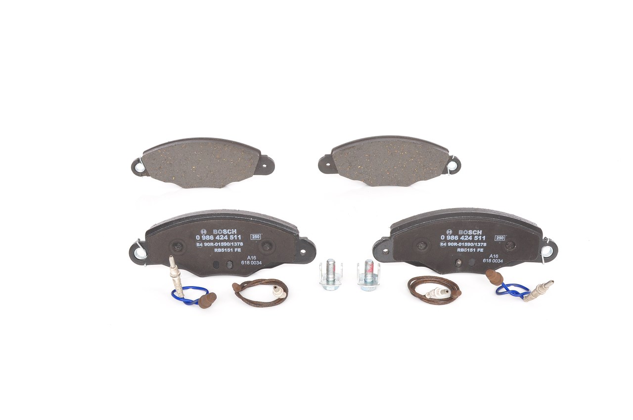 BOSCH 0986424511 Датчик за накладки Citroen Xantia X2 2.0 HDI 109 K.C. дизел 1999