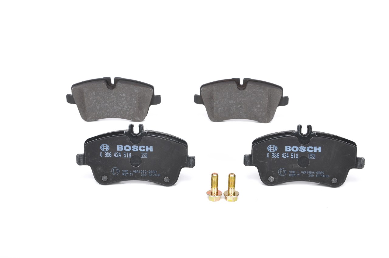 Bremseklosser A0034204520 BOSCH 0986424518 MERCEDES-BENZ, JAGUAR