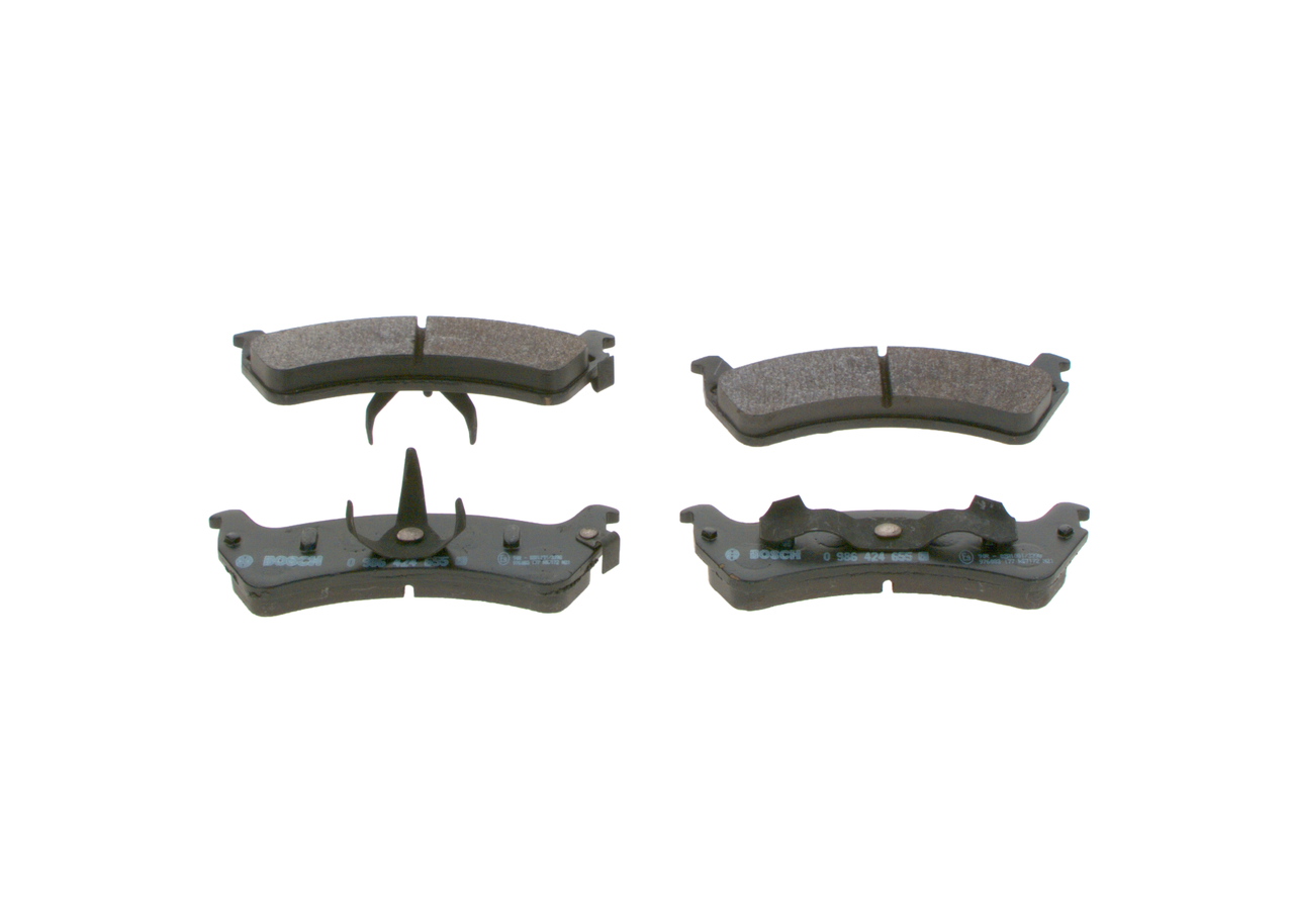 Bremsbeläge 0 986 424 655 BOSCH 3648797 OPEL, FORD, FORD USA
