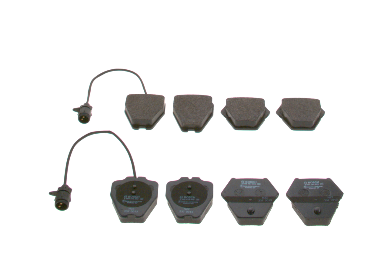 Bremsbeläge 0 986 424 689 BOSCH 4D0698151M VW, AUDI, SKODA, SEAT