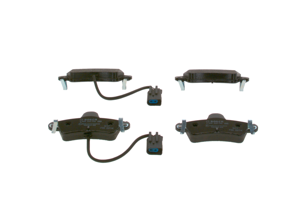 Bremsbeläge 0 986 424 745 BOSCH 1089400 VW, FORD