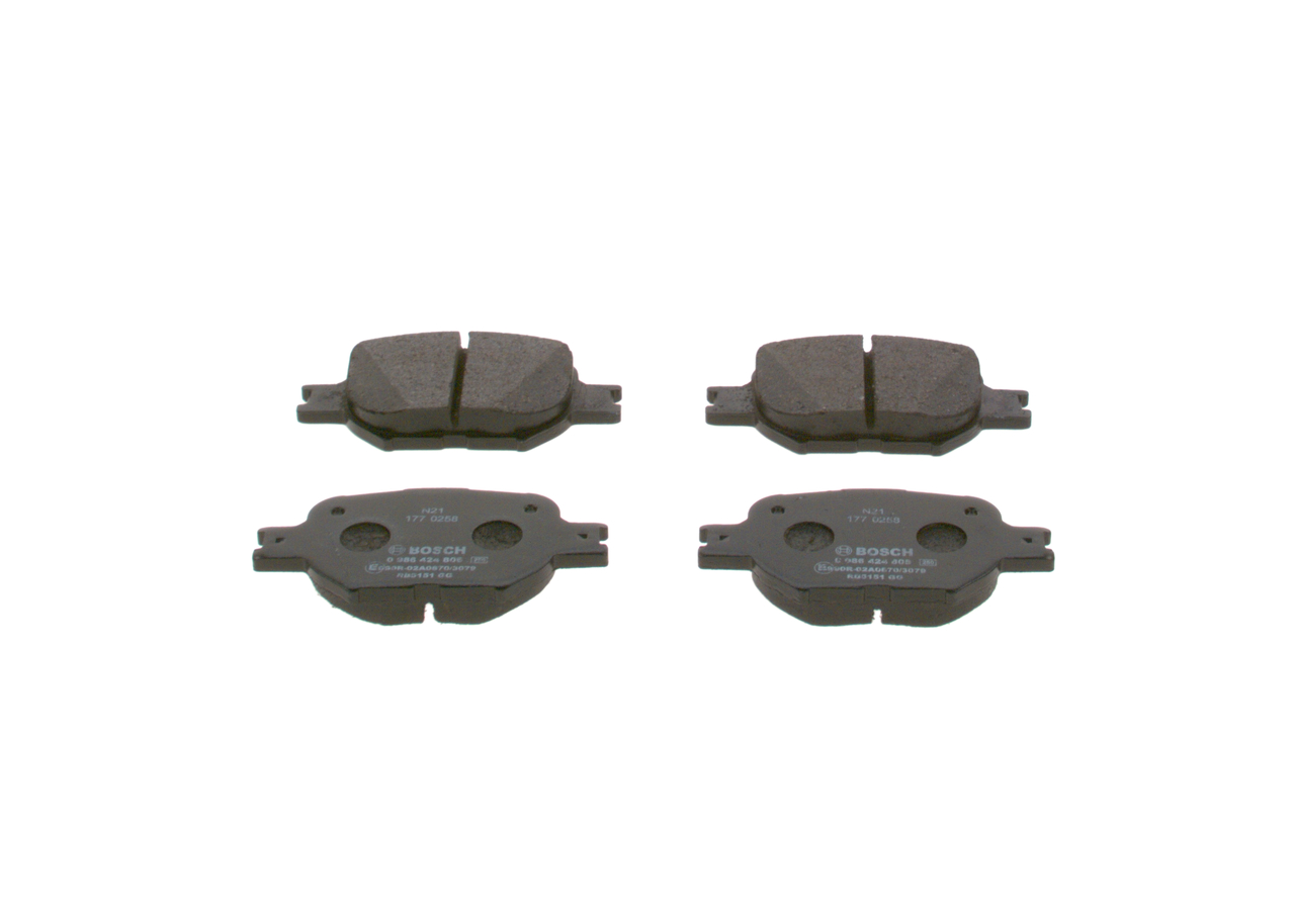 Plaquettes de frein 04465 13030 BOSCH 0986424808 TOYOTA, LEXUS, SATURN, WIESMANN
