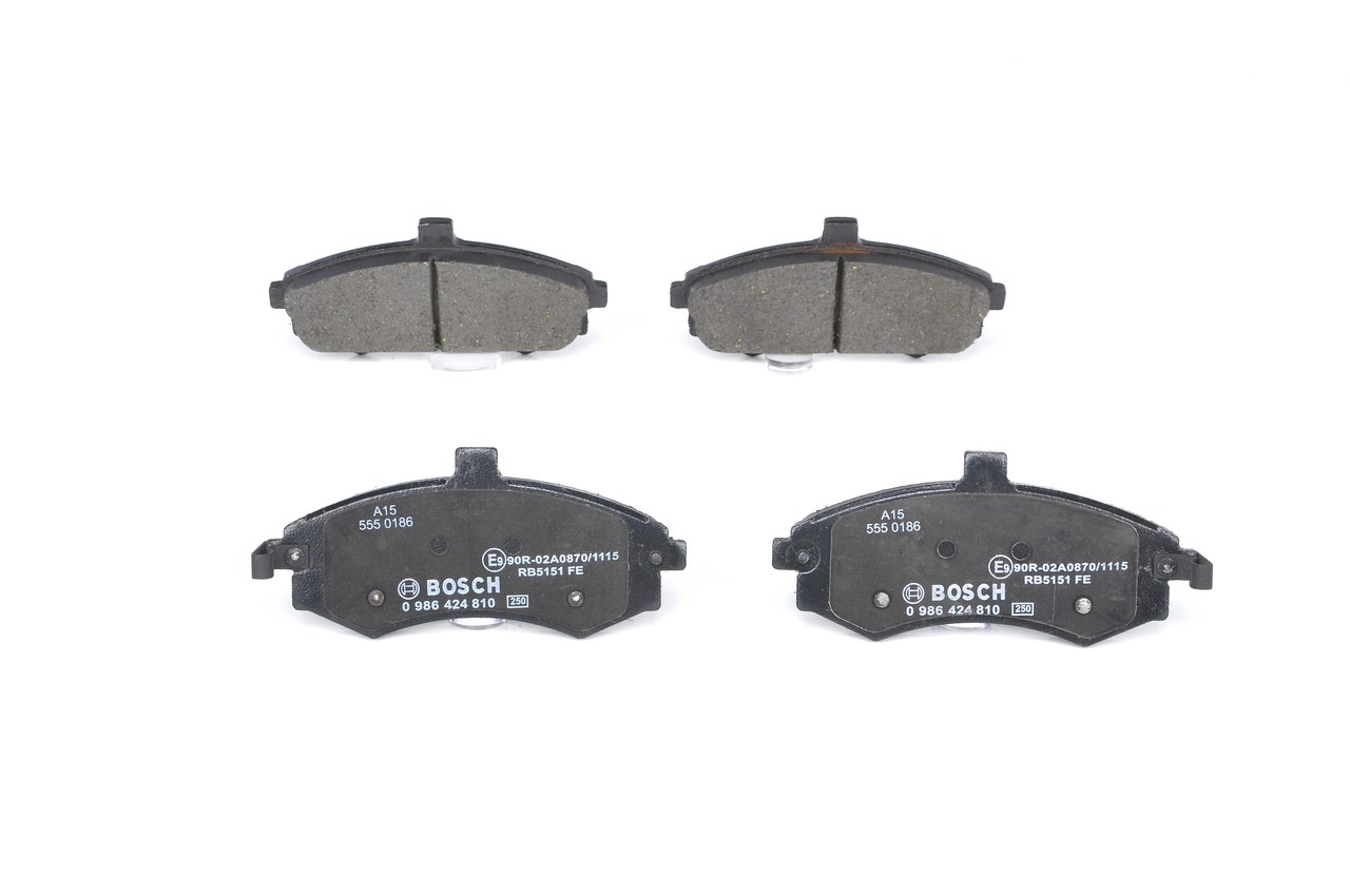 BP948 BOSCH 0986424810 Спирачни накладки Kia Cerato LD задни и предни цена