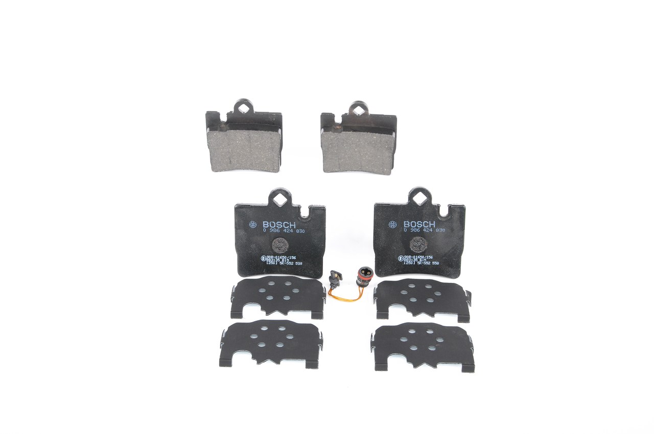 Brake pad set 0044209420 BOSCH 0986424830 MERCEDES-BENZ