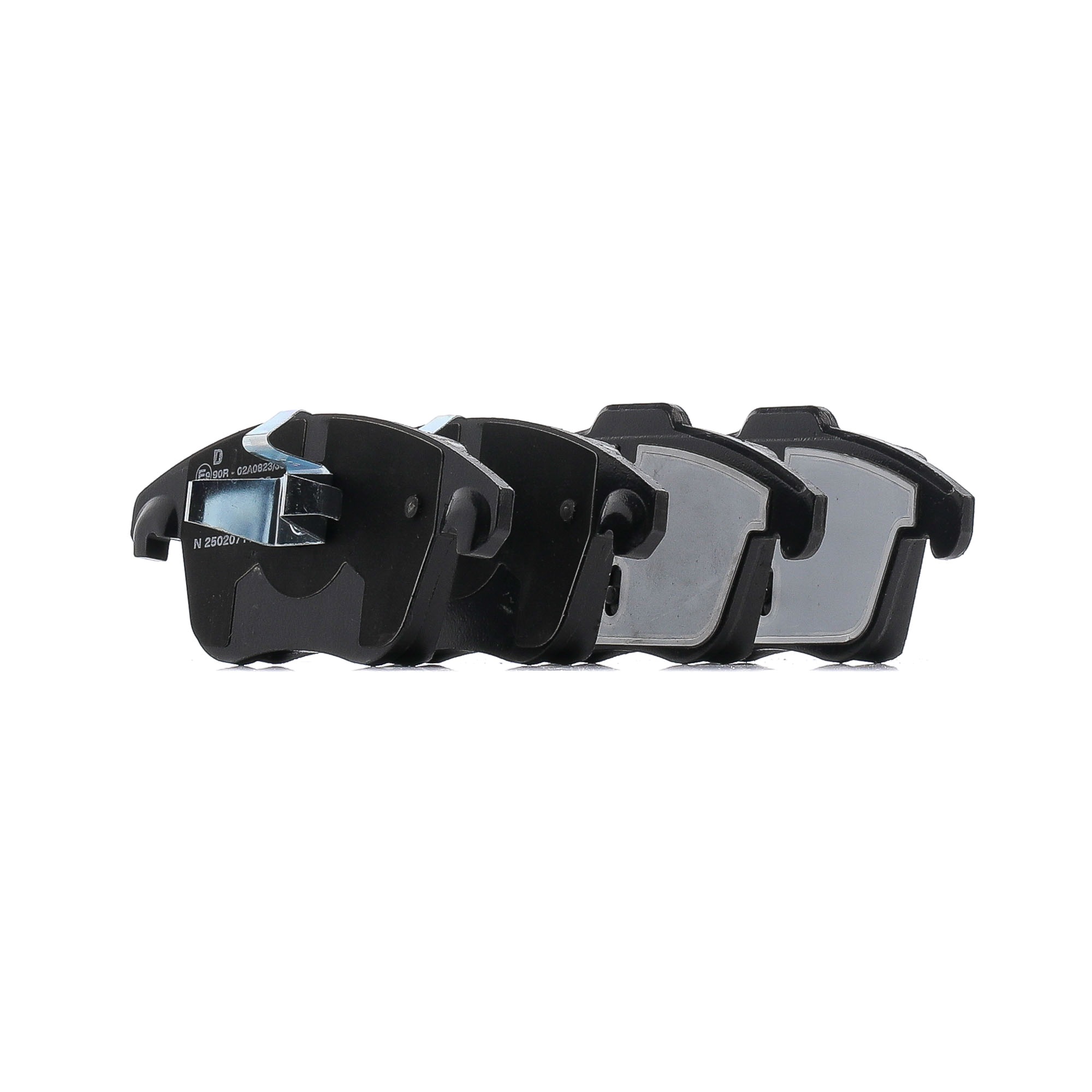 DELPHI LP3175 Remblokken Breedte 1: 155,4mm, Breedte 2 [mm]: 155,4mm, Hoogte 1: 66,9mm, Hoogte 2: 72,2mm, Dikte 1: 18,5mm, Dikte 2: 18,5mm