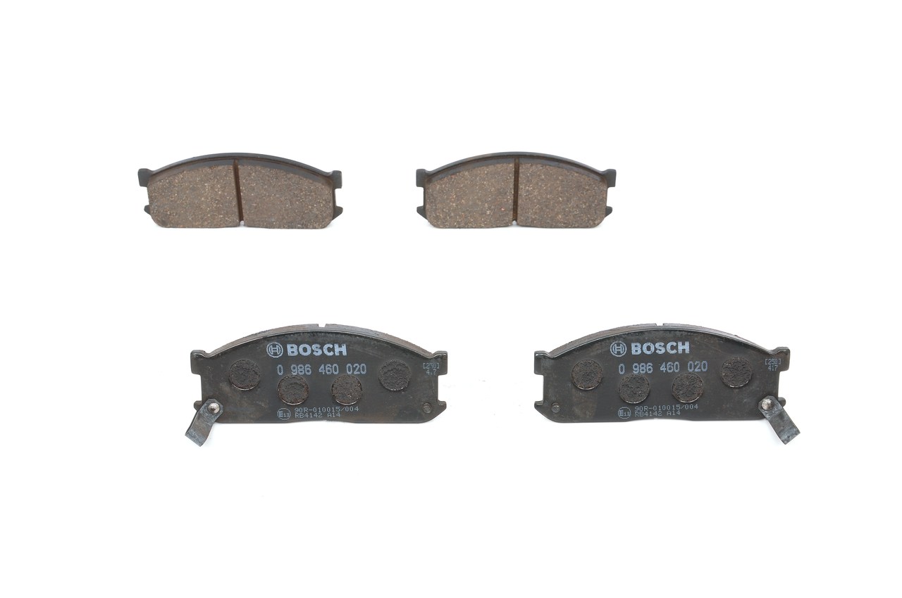Bremsbeläge S231-49-280 A BOSCH 0986460020 MAZDA, KIA, NISSAN, SUZUKI, MERCURY