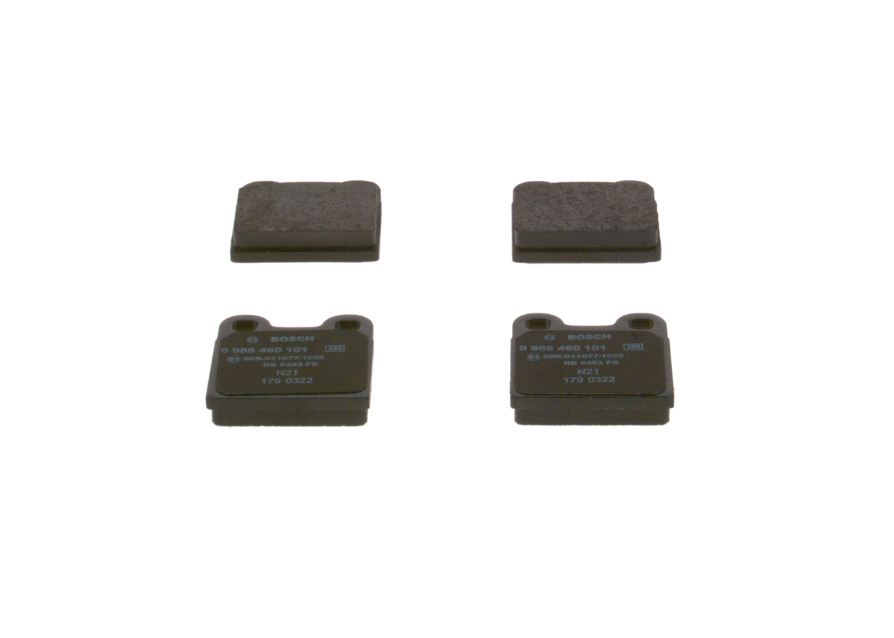 Bremsbeläge 0 986 460 101 BOSCH 8910499 VW, BMW, OPEL, VOLVO, PORSCHE