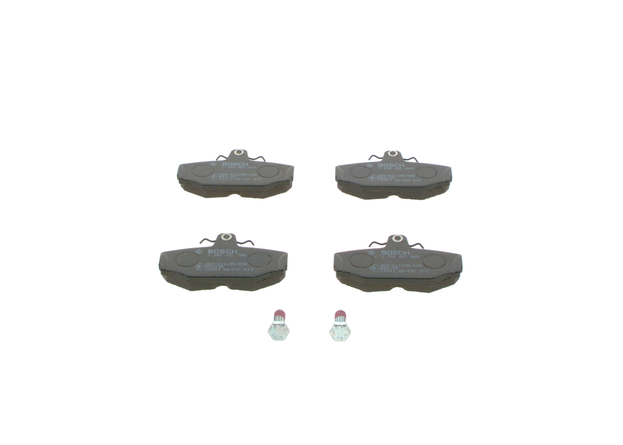 Brake pad set 27-1958 BOSCH 0986460995 VOLVO, SKODA, SATURN